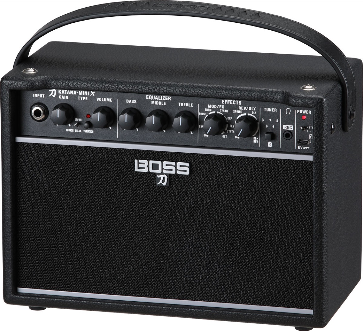 BOSS BOSS Katana Mini X 10 Watt Battery Powered Guitar, Bass Amplifier, Bluetooth, FX - Guitars