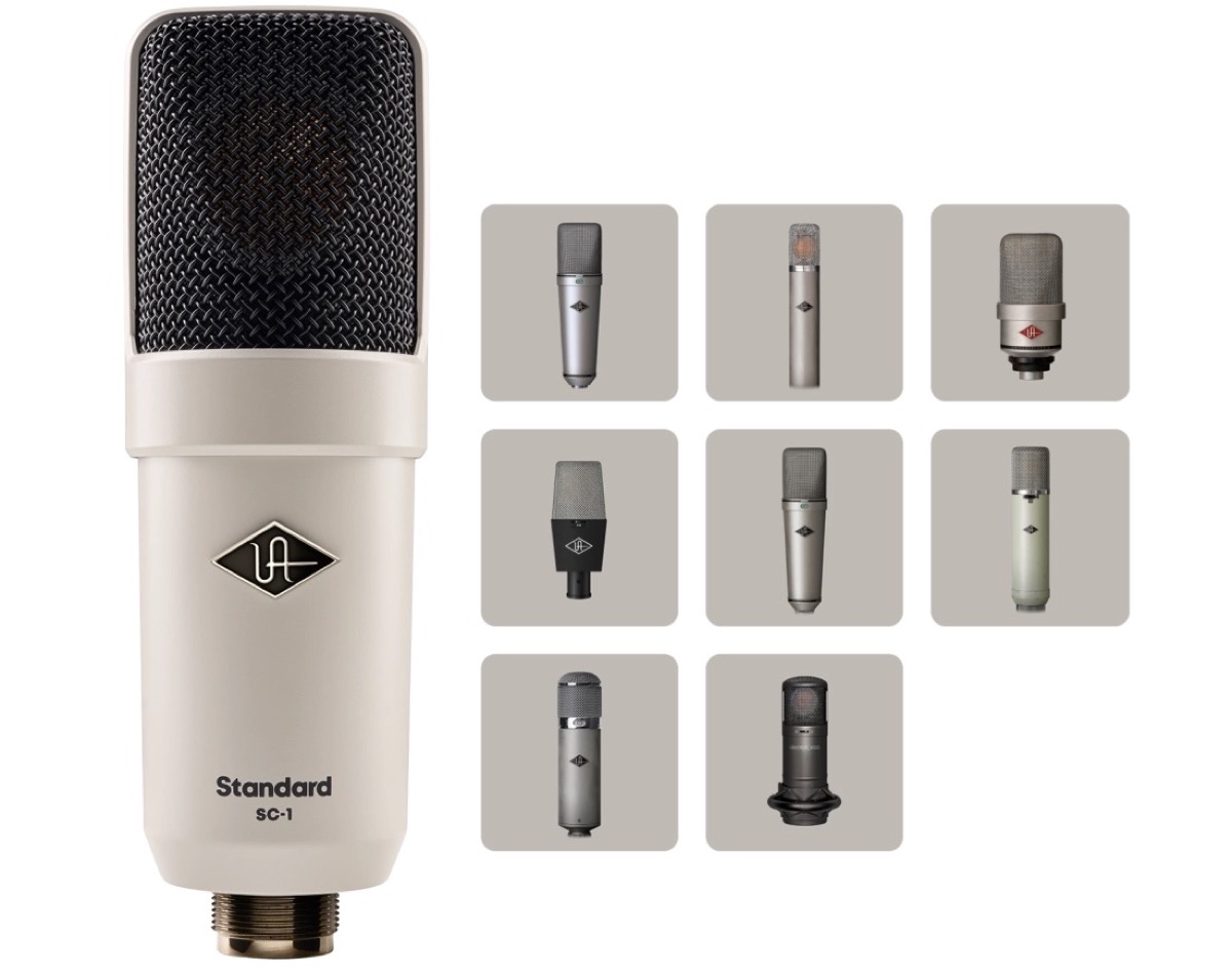 Universal Audio Universal Audio SC-1 Standard Condenser Mic With Hemisphere Modeling - Recording
