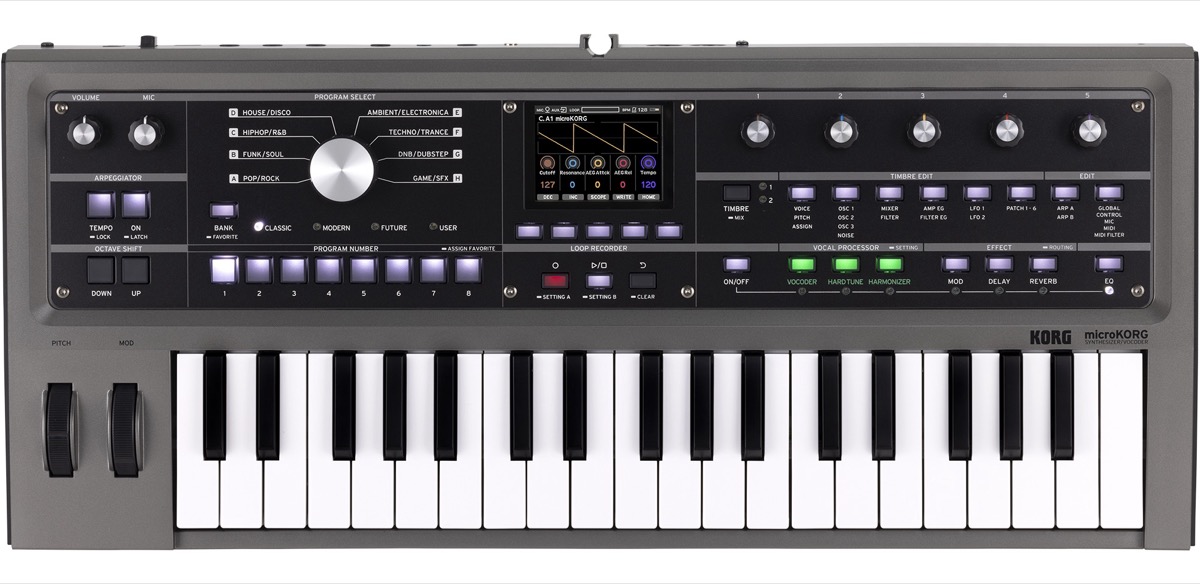 Korg microKORG 2 37 Note Mini Keys,  &hellip;
