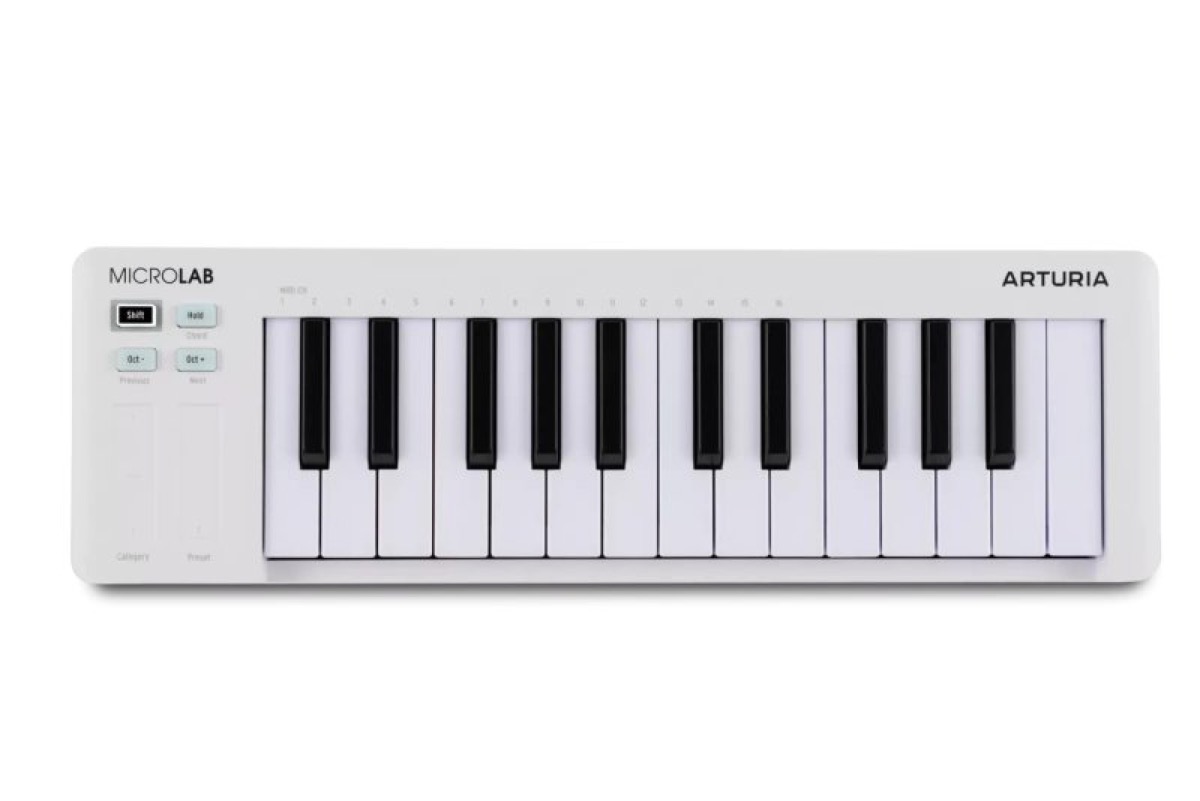 Arturia MicroLab mk3 White USB-C MIDI  &hellip;