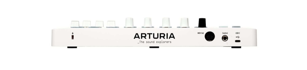 Arturia Arturia MiniLab 3 USB/MIDI 25-note Mini Keyboard Controller - White - Recording
