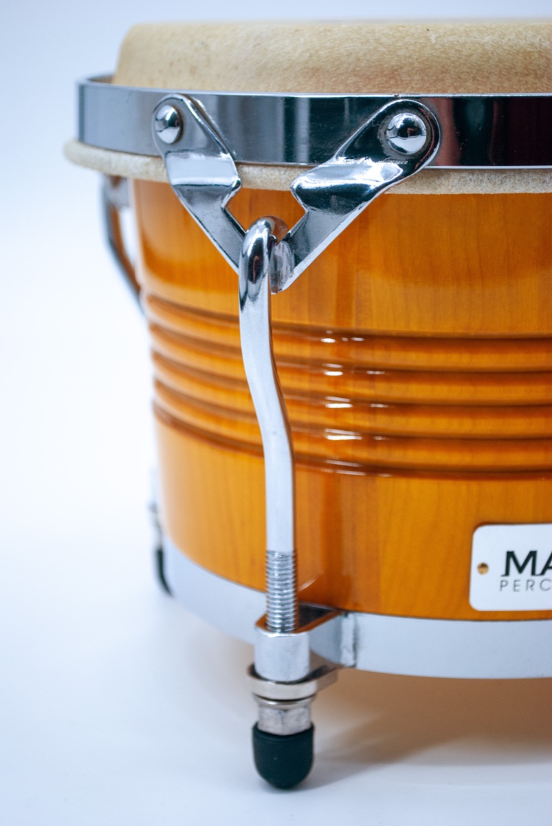 Misc Mano Bongo Set, 7 and 8 inch - Natural - Drums