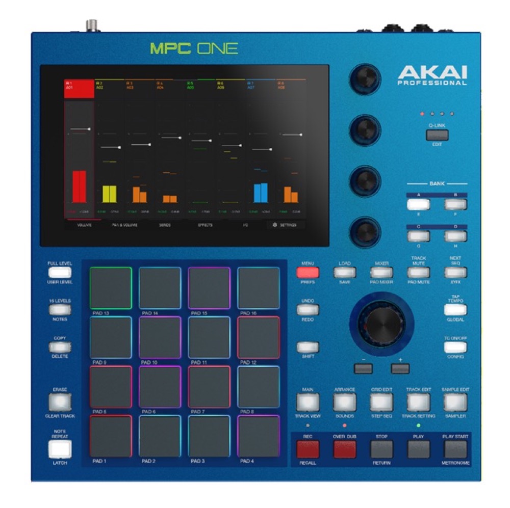 Akai Akai MPC One G2 Standalone Sampler And Sequencer - Recording