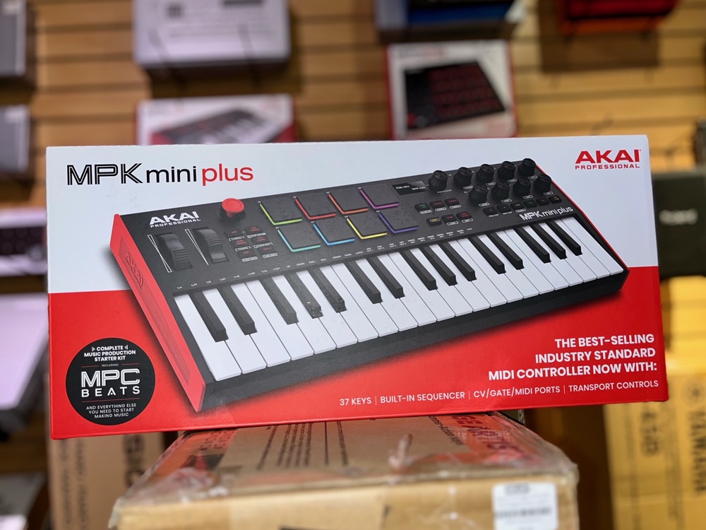 Akai Akai MPK MINI PLUS Mini Controller Keyboard - Recording