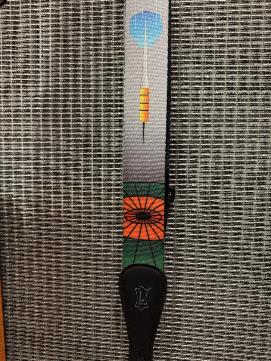 Levy's Poly Sonic Art Strap - Dart