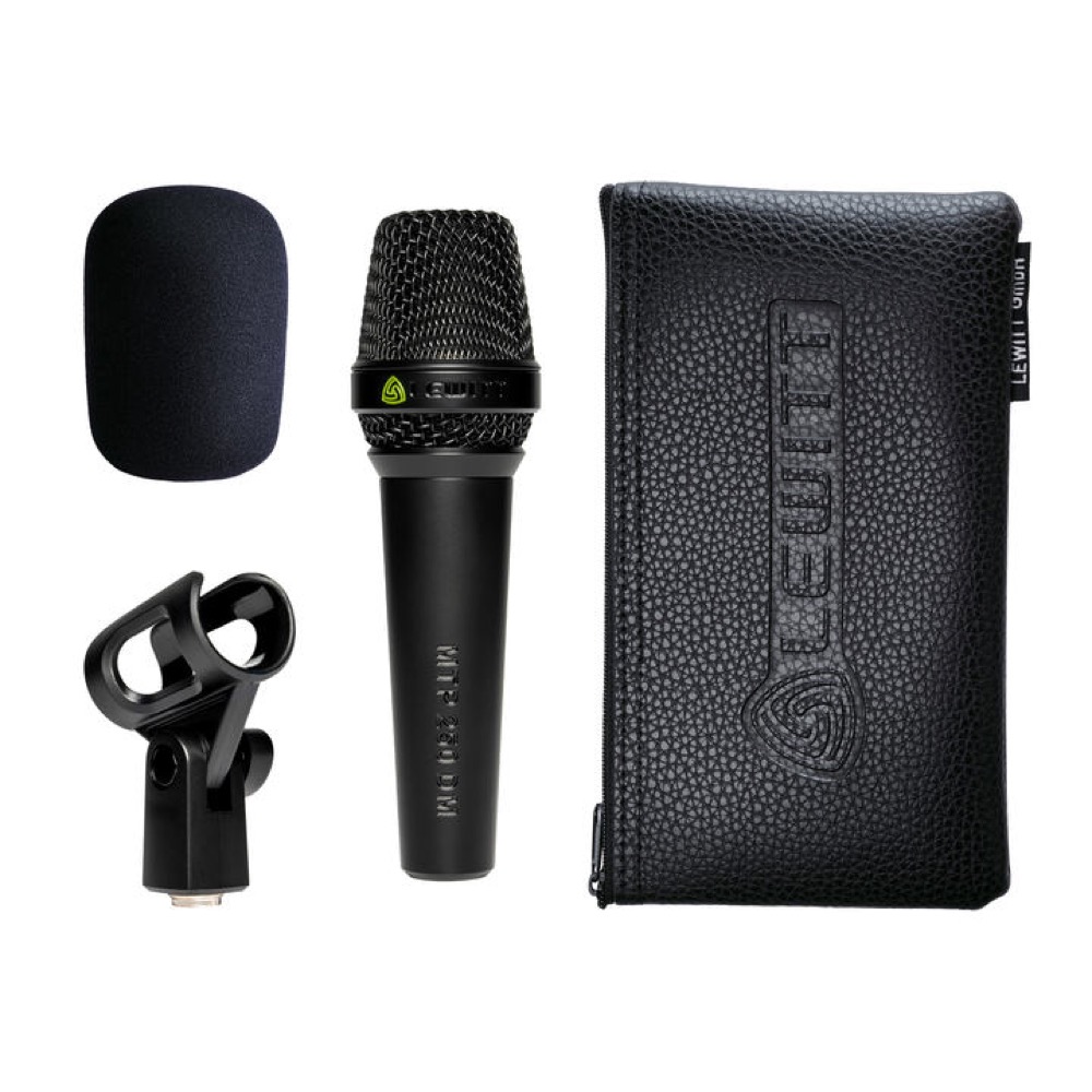 Lewitt Lewitt MTP 250 DM Handheld Dynamic Vocal Microphone In Black - Recording