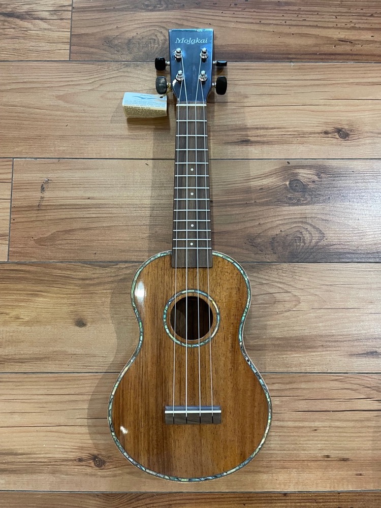 Misc Molakai Soprano All Solid Koa Ukulele w/Bag - Ukuleles