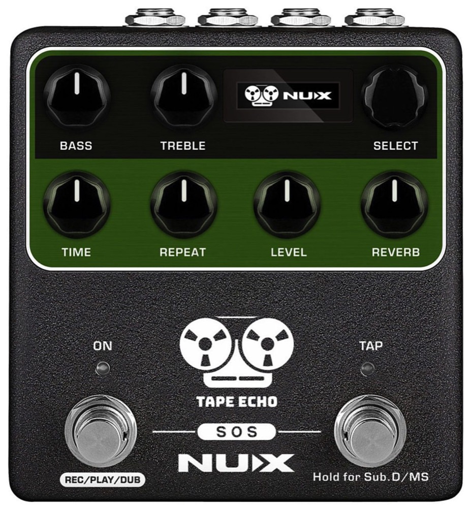 NUX Tape Echo Delay Pedal NDD-7