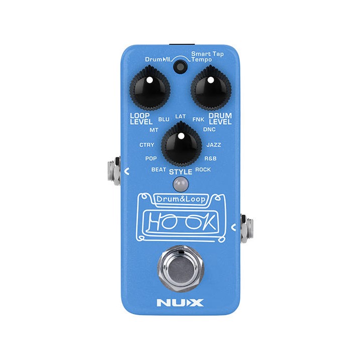NUX Hook Mini Looper Pedal w/Drums