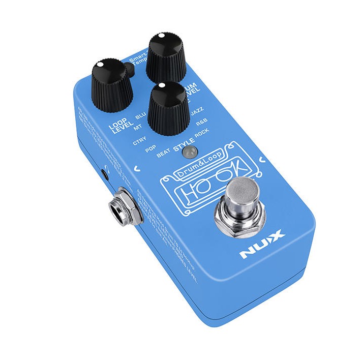 NUX NUX Hook Mini Looper Pedal w/Drums - Effects