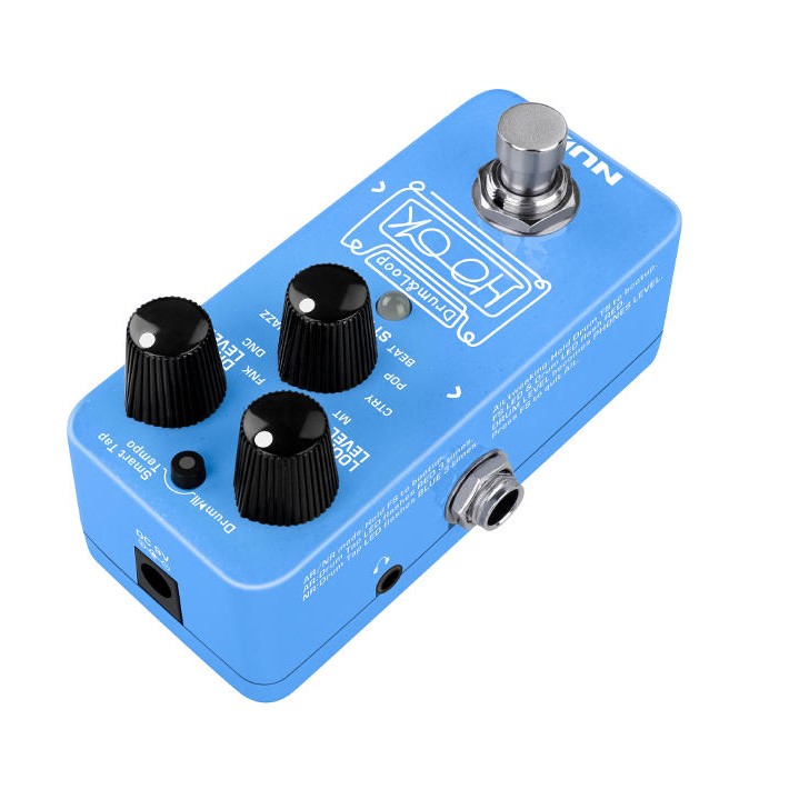 NUX NUX Hook Mini Looper Pedal w/Drums - Effects