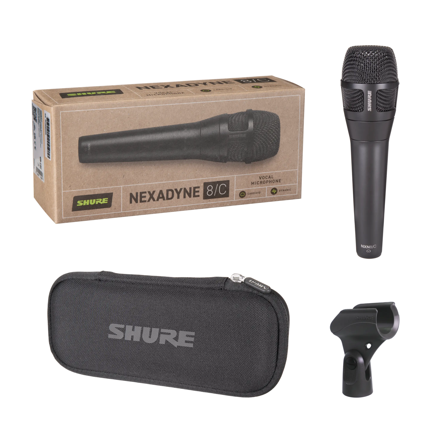 Shure Shure NXN8 Cardiod Dynamic Vocal  Microphone - Recording