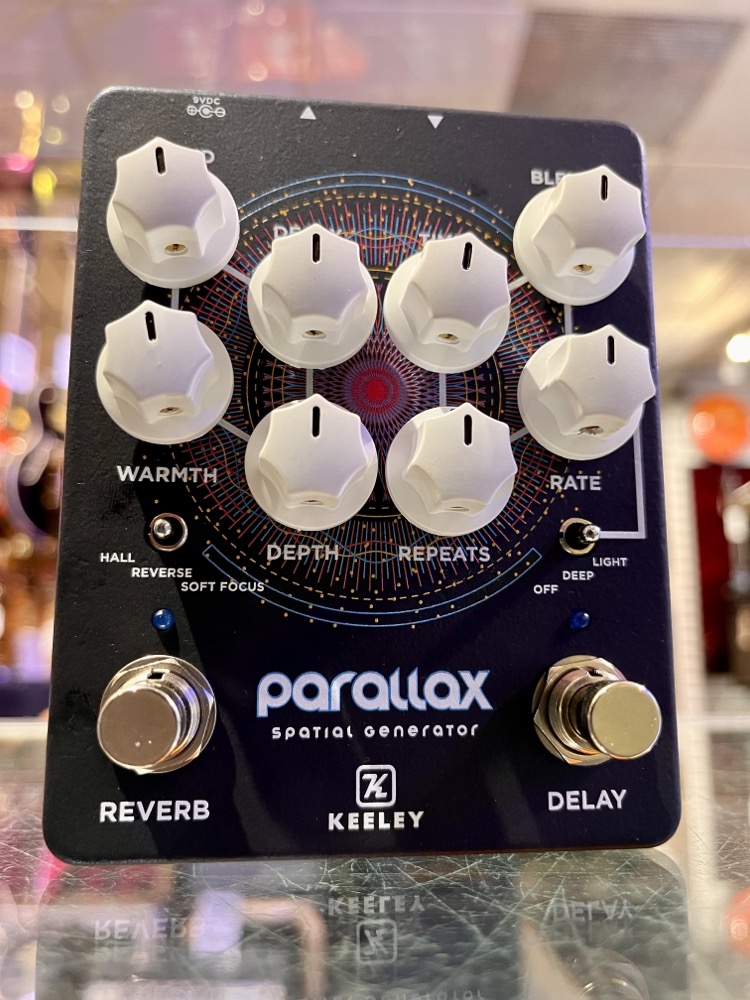 Keeley Keeley Parallax Spatial Generator Reverb and Delay Pedal - Effects