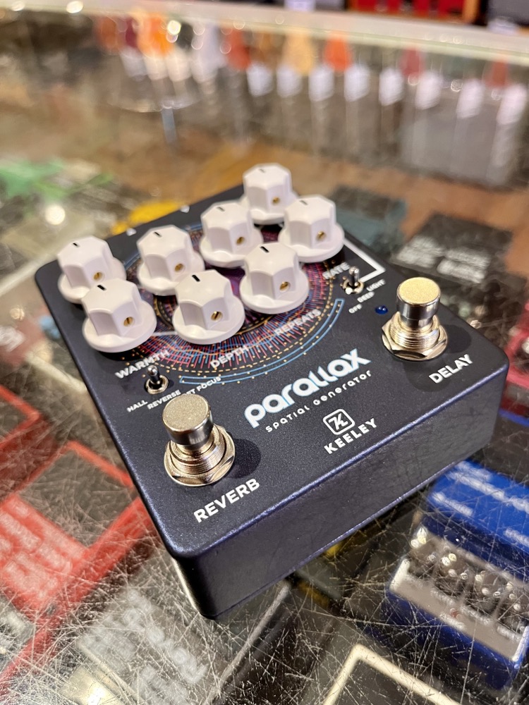 Keeley Keeley Parallax Spatial Generator Reverb and Delay Pedal - Effects