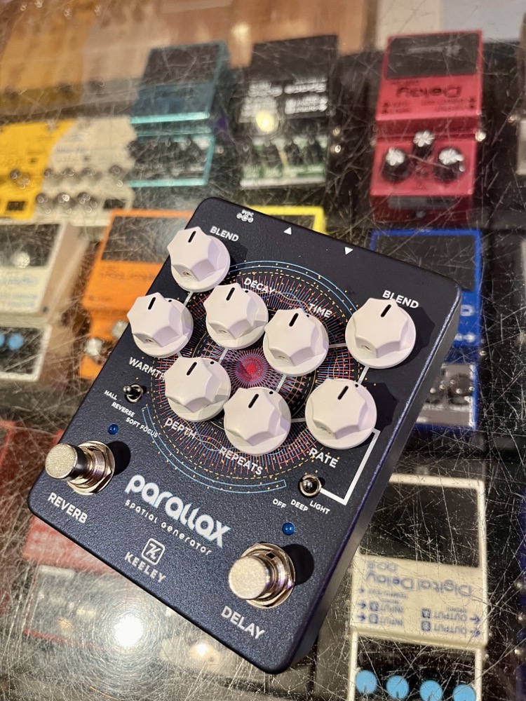 Keeley Keeley Parallax Spatial Generator Reverb and Delay Pedal - Effects