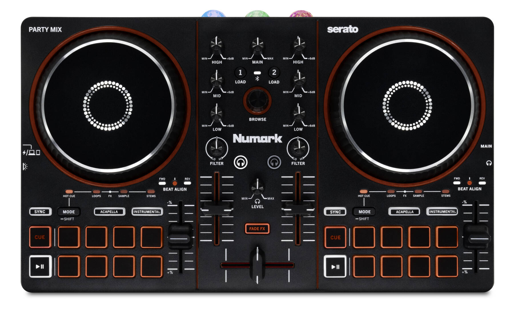 Numark Party Mix III USB DJ Controller with Lights