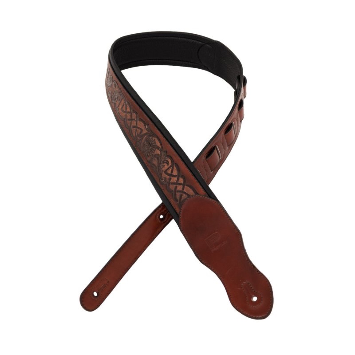 Profile Leather Padded Guitar Strap Celtic …