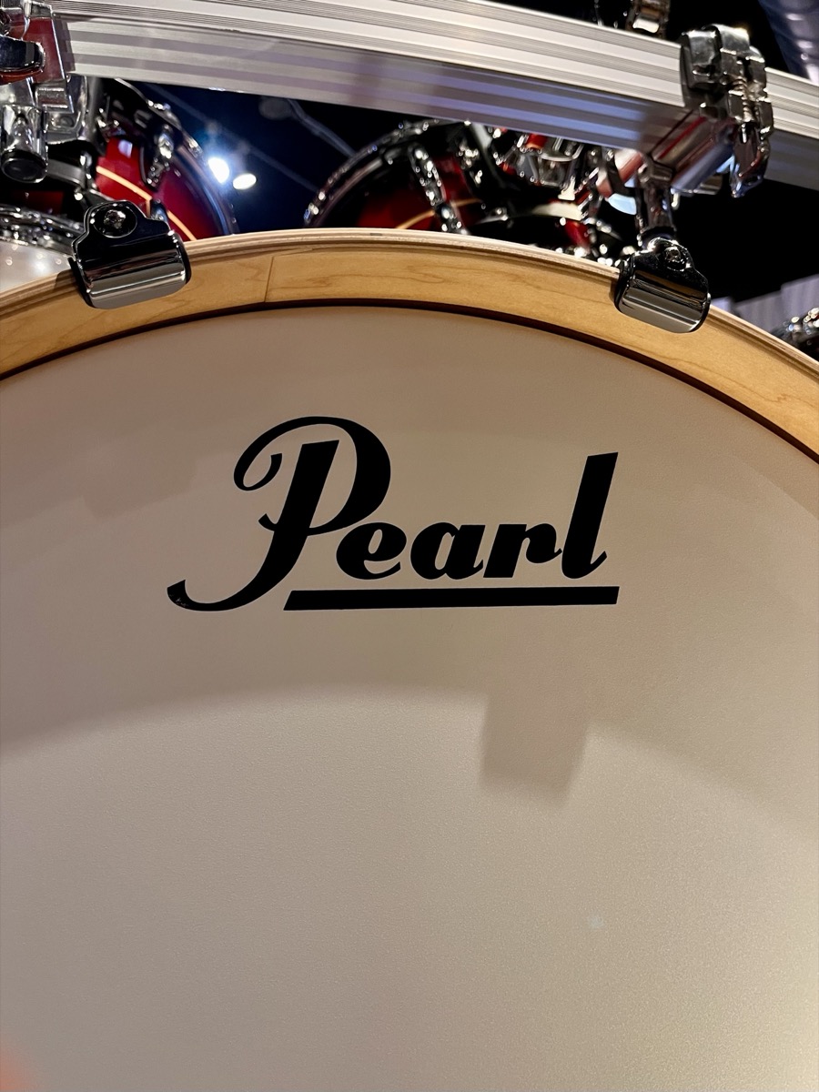 Pearl Pearl Professional Series PMX Shell Pack 10 12 16FT 22, Red Stripe Burst - Drums