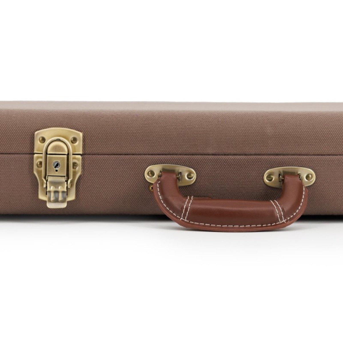 Profile Profile Hardshell Electric Guitar Case, Woven Brown With Plush - Guitars