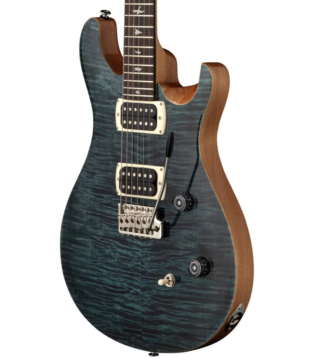 PRS PRS SE CE 24 - Slate Blue, Rosewood, Gig Bag - Guitars