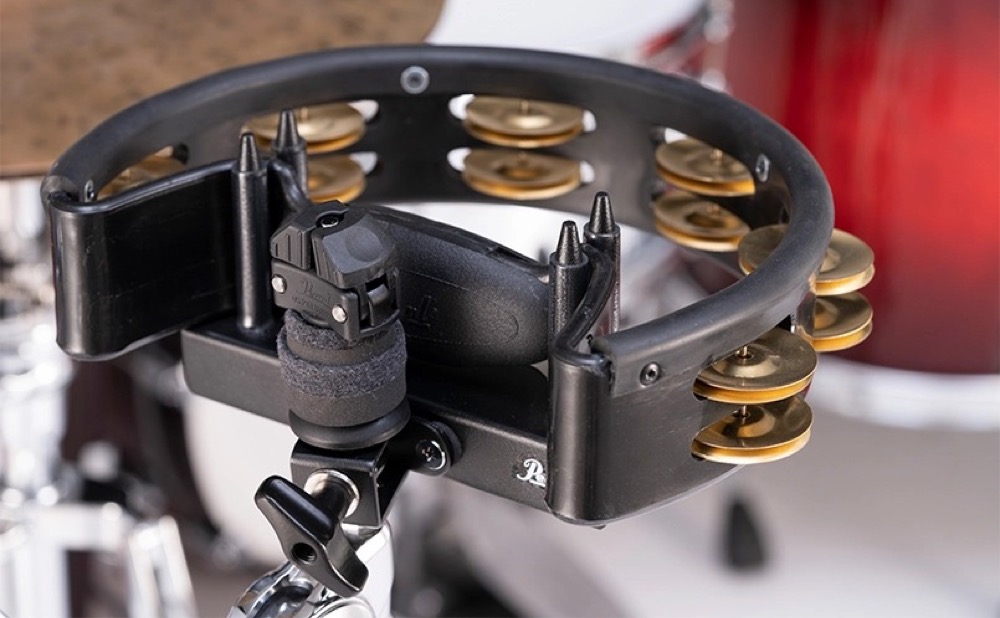 Pearl Pearl Tambourine Quickmount Brass Jingles - Drums