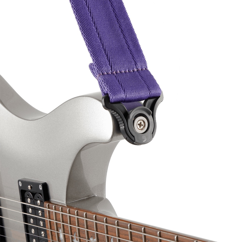 Planet Waves Planet Waves Auto Lock Padded Strap In Deep Violet - Guitars