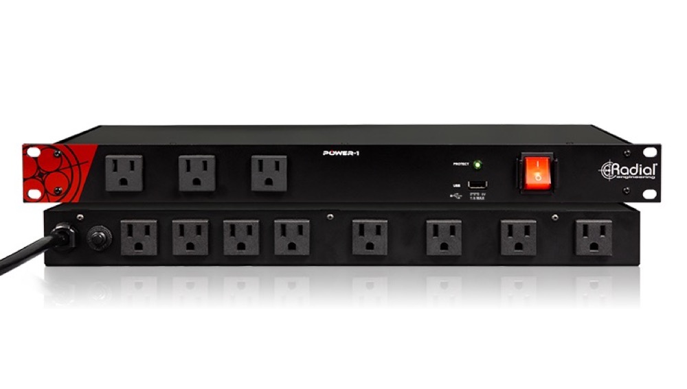Radial Radial Power-1 Rack Mount Power Conditioner - Recording