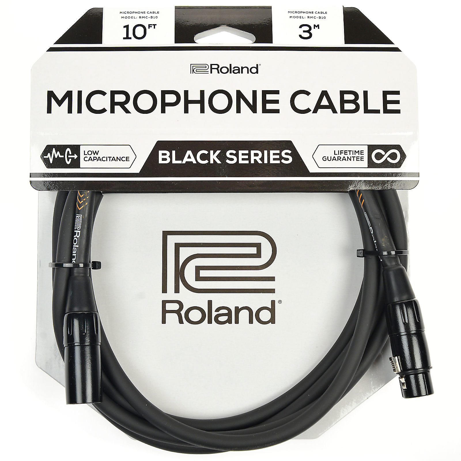 Roland Black Series 10 Foot XLR Male/Female  &hellip;
