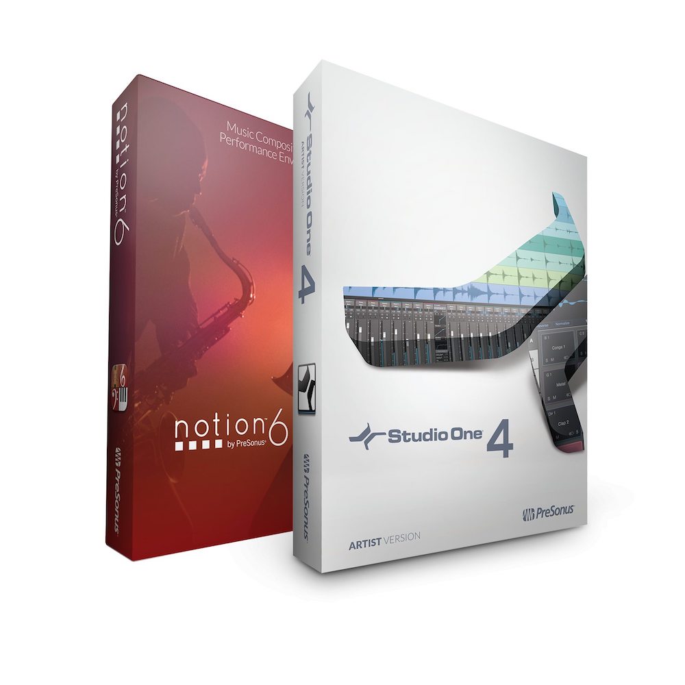 PreSonus Studio One 4 Artist and Notion 6  &hellip;