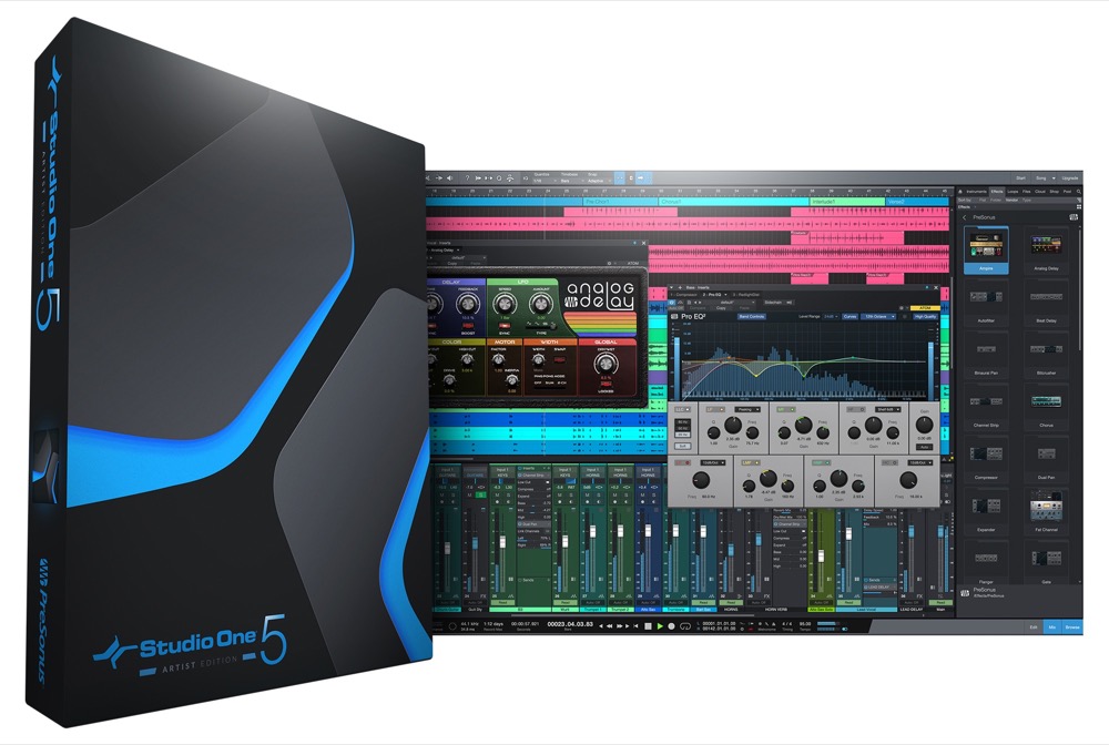 PreSonus PreSonus Studio One 5 Artist - Download - Recording
