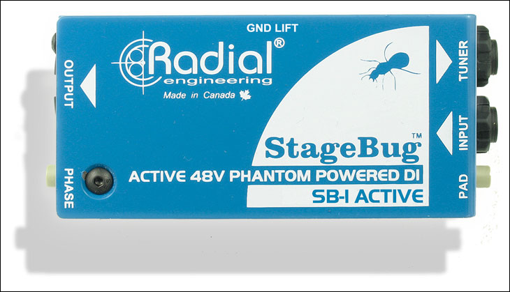 Radial StageBug SB-1 Active Direct Box  &hellip;
