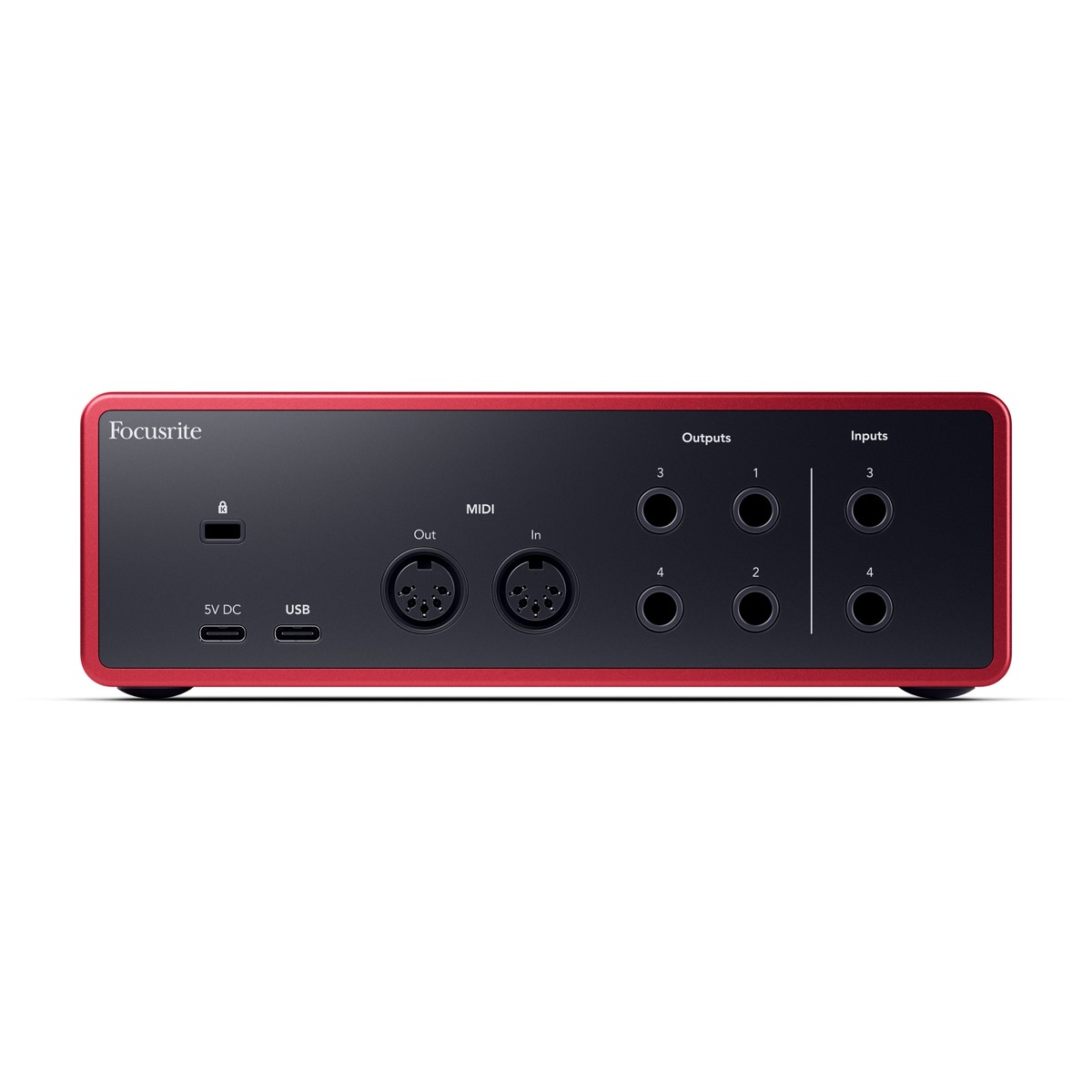 Focusrite Focusrite Scarlett 4i4 4th Gen 4x4 USB Audio Interface - Recording