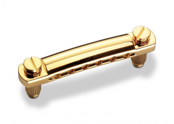 Schaller Stop Tailpiece - Gold
