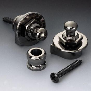 Schaller Strap Locks, Ruthenium 14010601