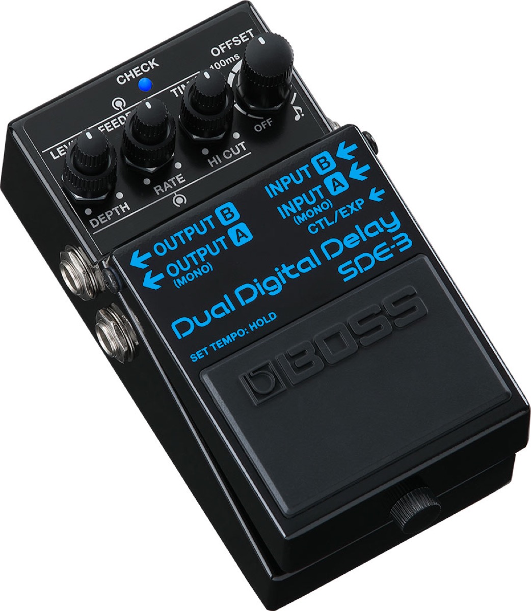 BOSS BOSS SDE-3 Dual Digital Delay Pedal - Effects