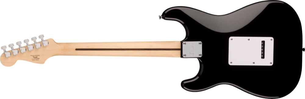 Squier Squier Sonic Strat, Maple Neck In Black - Guitars