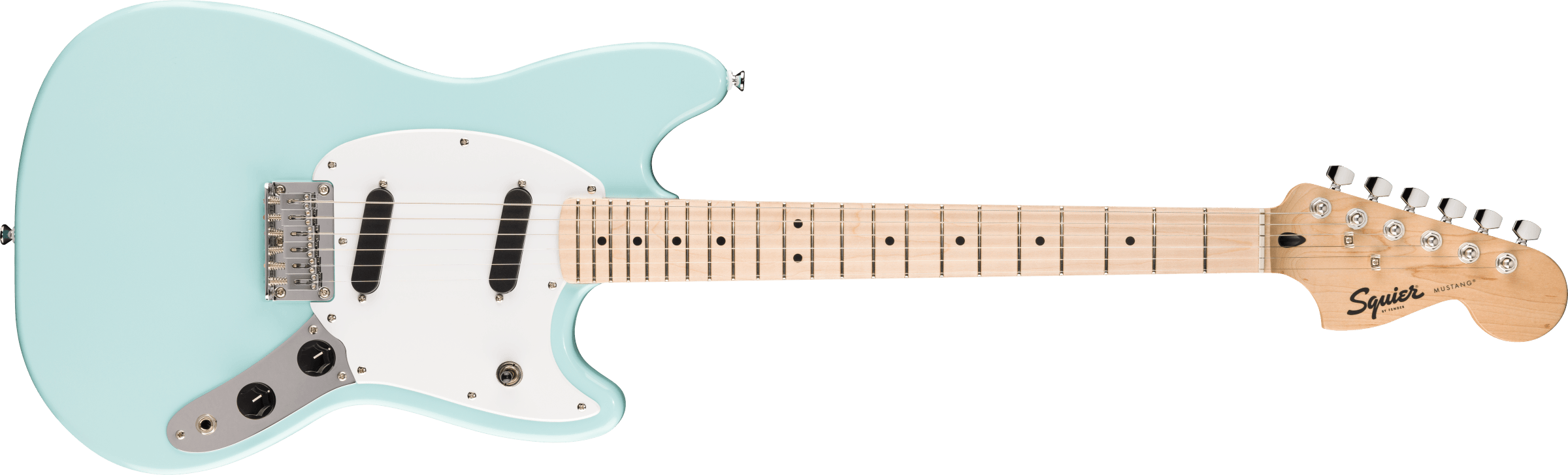 Squier Squier Sonic Mustang In Daphne Blue - Guitars