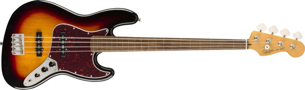 Squier Classic Vibe '60s Jazz Fretless Bass In  &hellip;