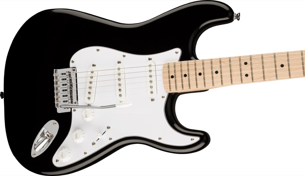 Squier Squier Affinity Strat In Black Maple Fingerboard - Guitars