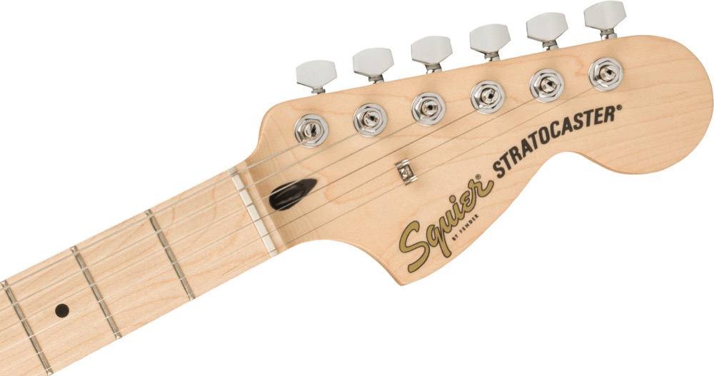Squier Squier Affinity Strat In Black Maple Fingerboard - Guitars