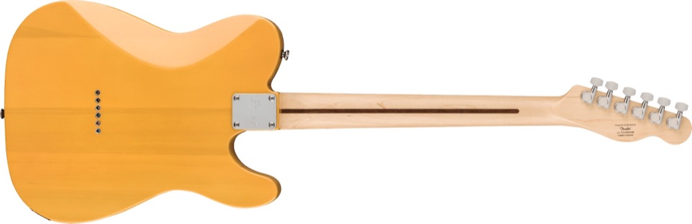 Squier Squier Affinity Tele Left Hand In Butterscotch Blonde - Guitars