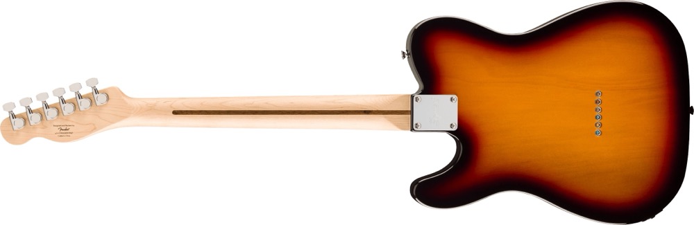 Squier Squier Affinity Tele Thinline, Maple Neck, 3 Tone Sunburst - Guitars