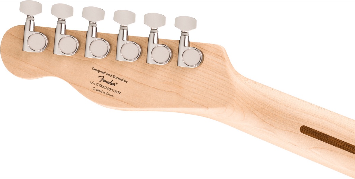 Squier Squier Affinity Tele Flame Maple Top SH, Crimson Red Transparent - Guitars