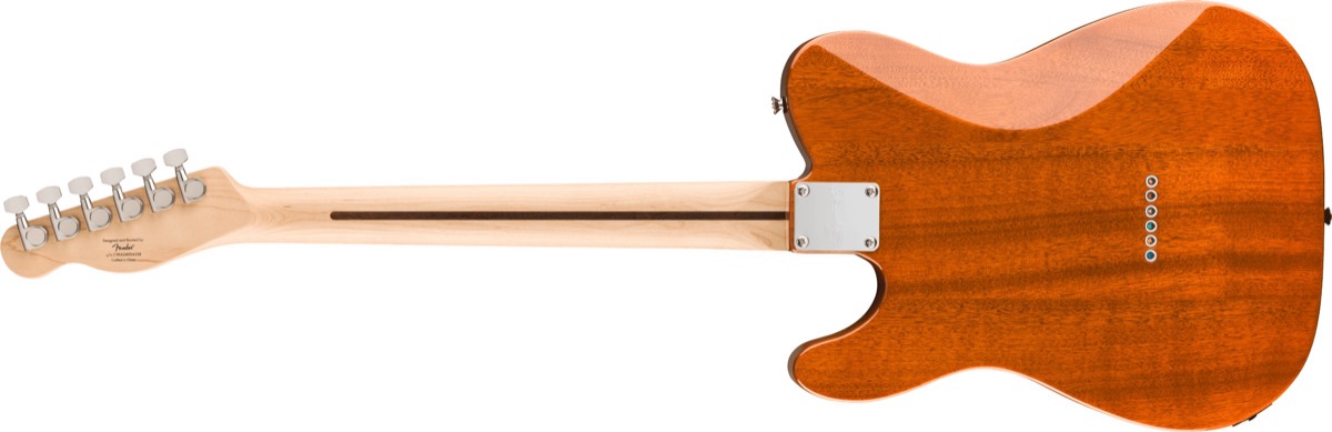 Squier Squier Affinity Tele Flame Maple Top SH, Mocha - Guitars