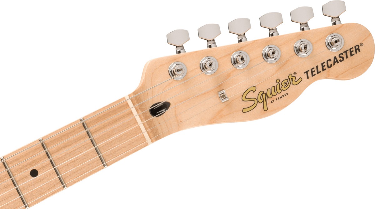 Squier Squier Affinity Tele Flame Maple Top SH, Mocha - Guitars
