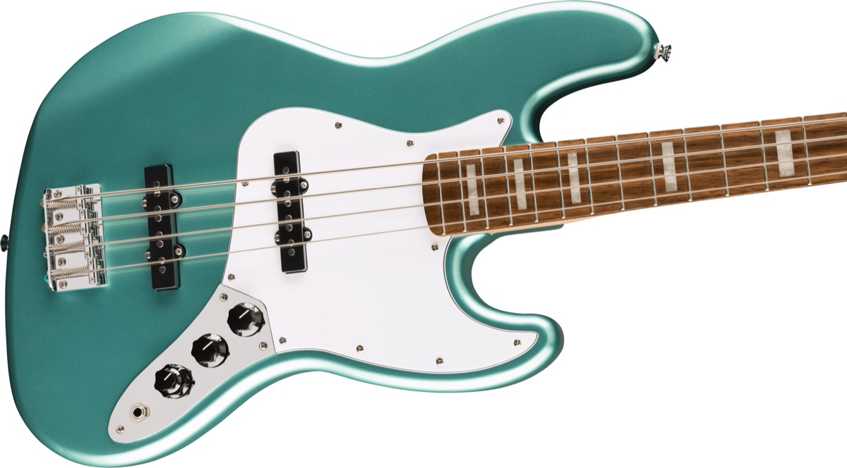 Squier Squier Affinity Jazz Bass Active, Mystic Sea Foam Green - Basses