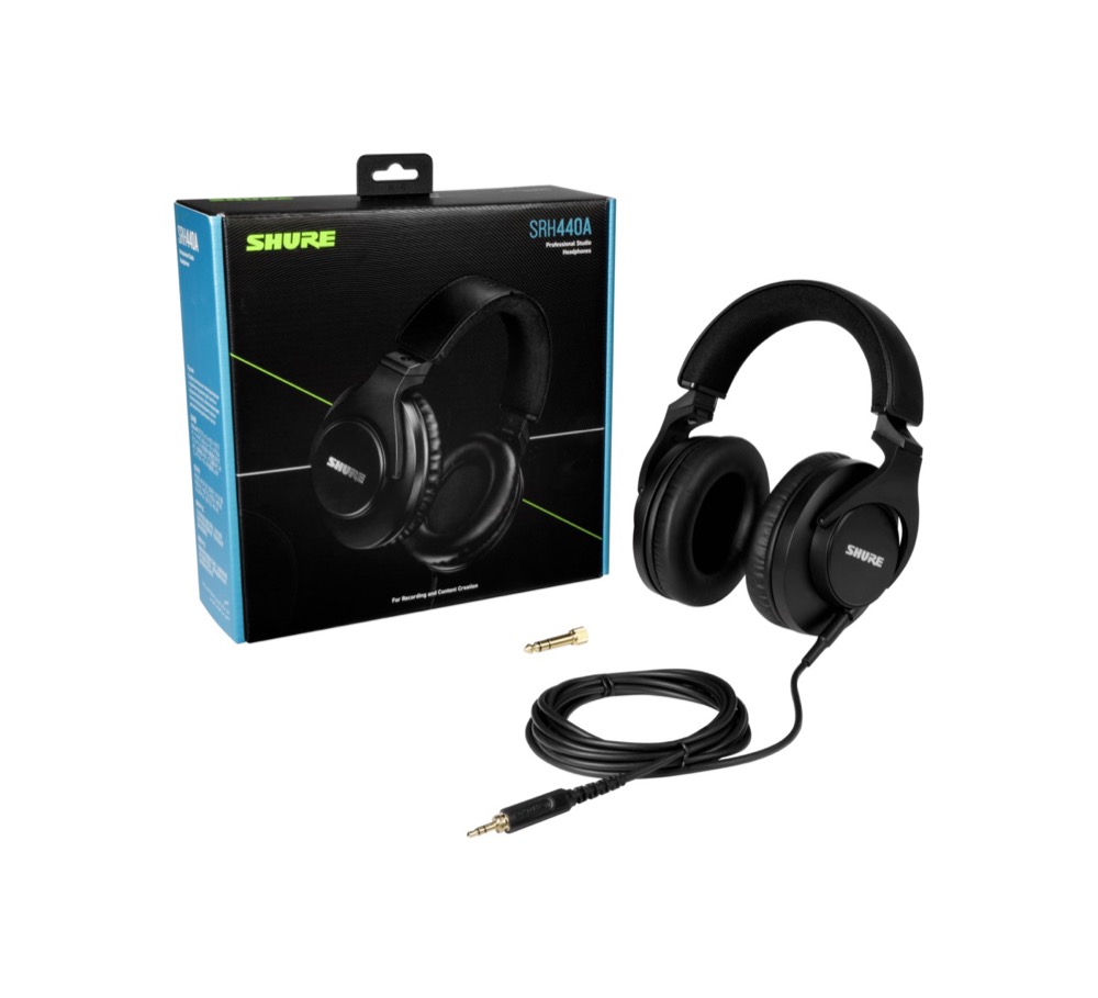 Shure Shure SRH440A Professional Studio Headphone - Recording
