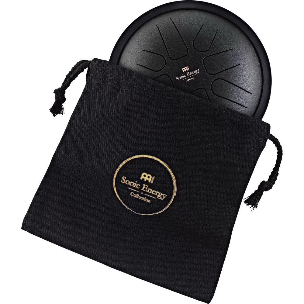 Meinl Meinl Small Tongue Drum - 7", Steel, F Minor, Black - Drums