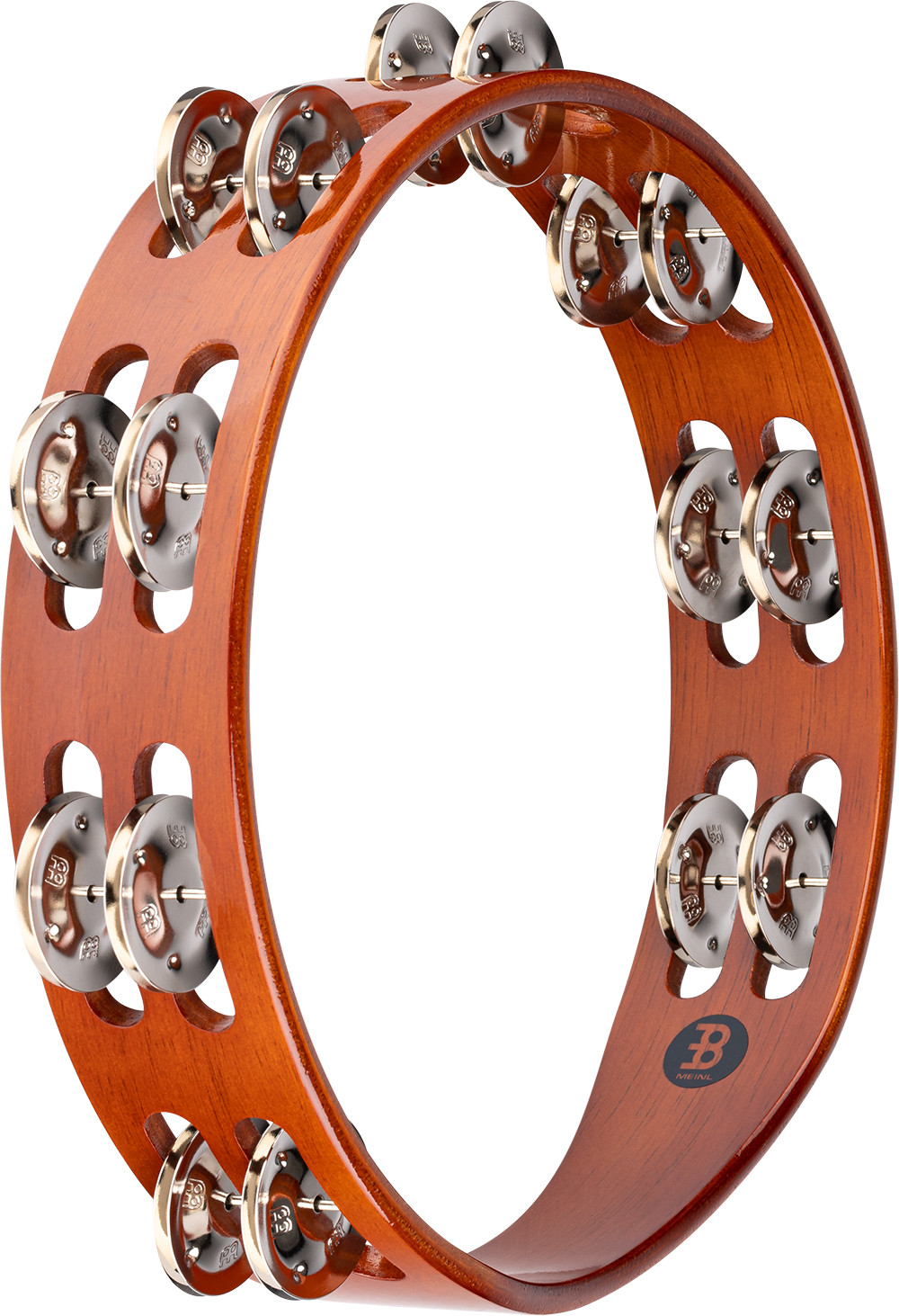 Meinl Tambourine Traditional Wood 2 Row  &hellip;