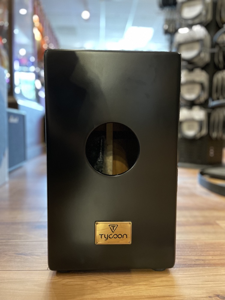 Misc Tycoon Series 29 Black Cajon w/Bag - Drums